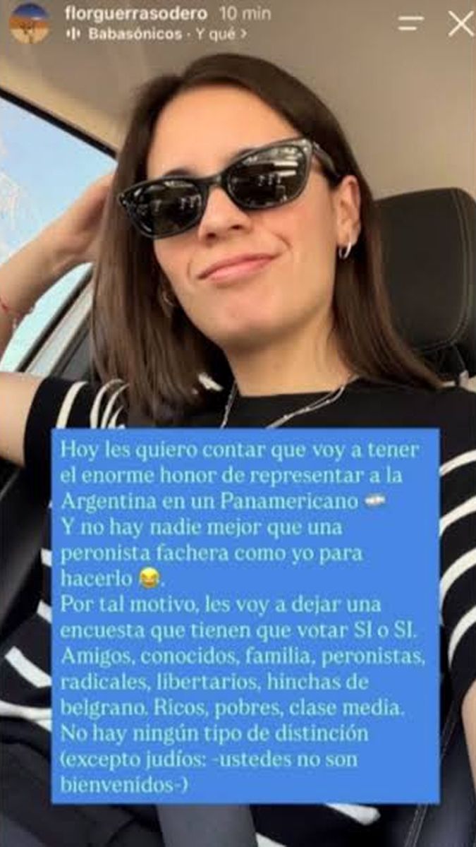 La polémica publicación antisemita de la jugadora de paddle amateur