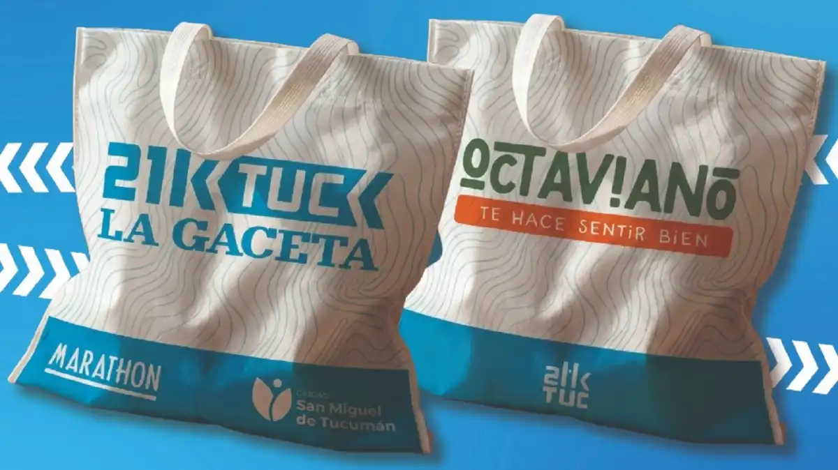 21K de LA GACETA: el sábado 3 de octubre pedí tu bolsa ecológica de regalo y aprovechá la preventa
