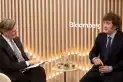 El cruce de Milei con un periodista británico por Malvinas y su promesa a los isleños