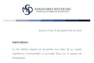 Mirtha Legrand continuará internada hasta el lunes: qué dice el último parte médico