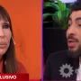 La polémica reaparición de Facundo Moyano en el programa de Moria Casán: llegó tarde y habló del escándalo con Candela Arizaga