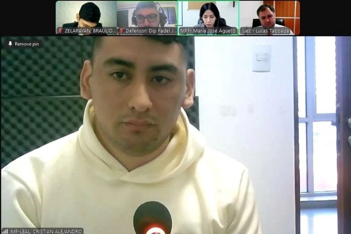 EL CONDENADO. Cristian Leal vinculó el crimen con las drogas. Terminó siendo condenado por el homicidio.