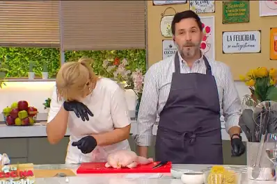 “Te quedó ricota”: el accidente de cocina que sufrió Coco Carreño en vivo