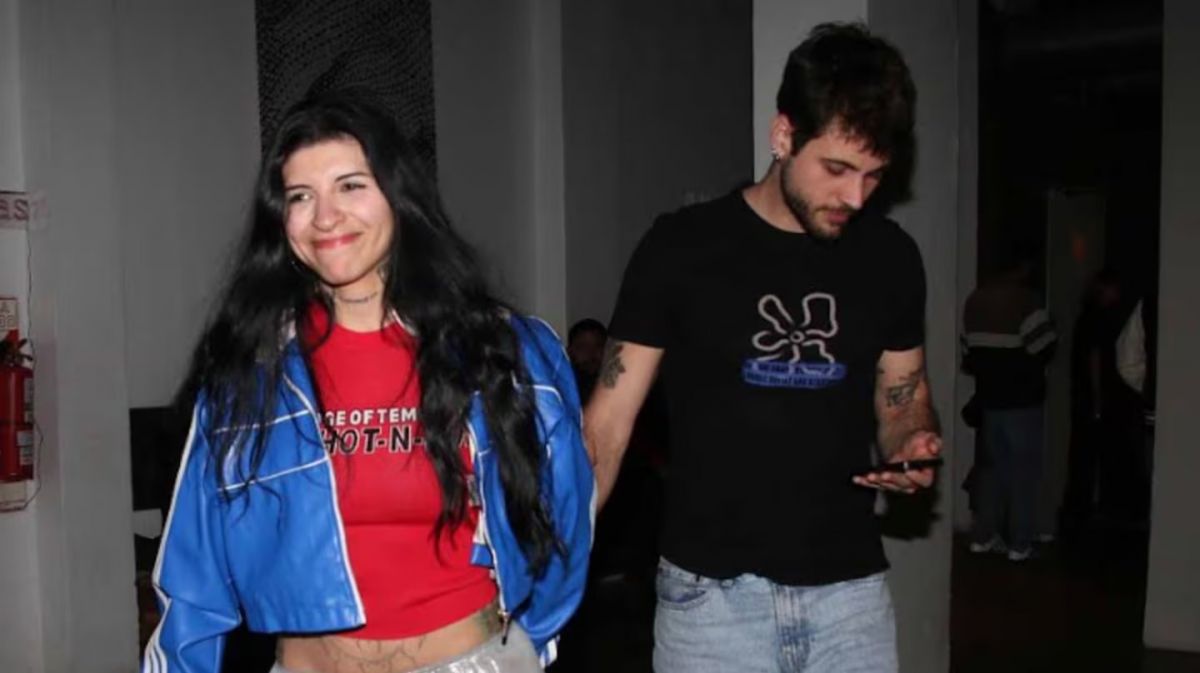 Cazzu se mostró por primera vez en público con su nuevo novio