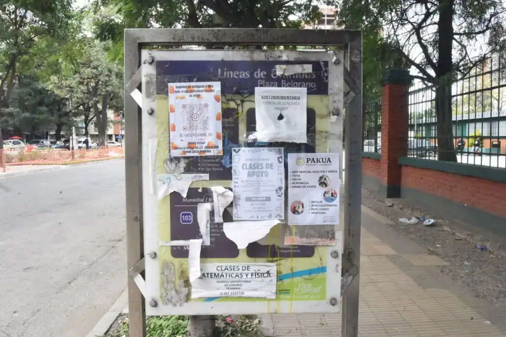 Detalle de los daños en los refugios
