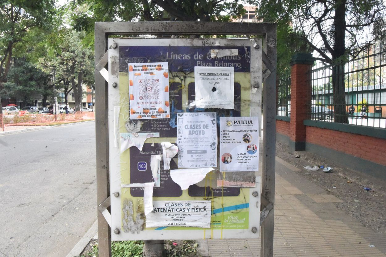 PUBLICIDAD. Los avisadores son usados para un destino particular.