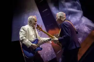 Pedro Aznar y David Lebón recrearán clásicos de Serú Girán en el Palacio de los Deportes