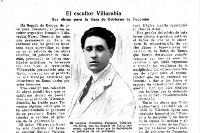 Recuerdos fotográficos: 1912. Obras de Villarubia Norri que se iban a instalar en Casa de Gobierno
