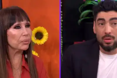 Moria Casán reveló el regalo que le llevó Facundo Moyano a su programa: “Me descolocó”