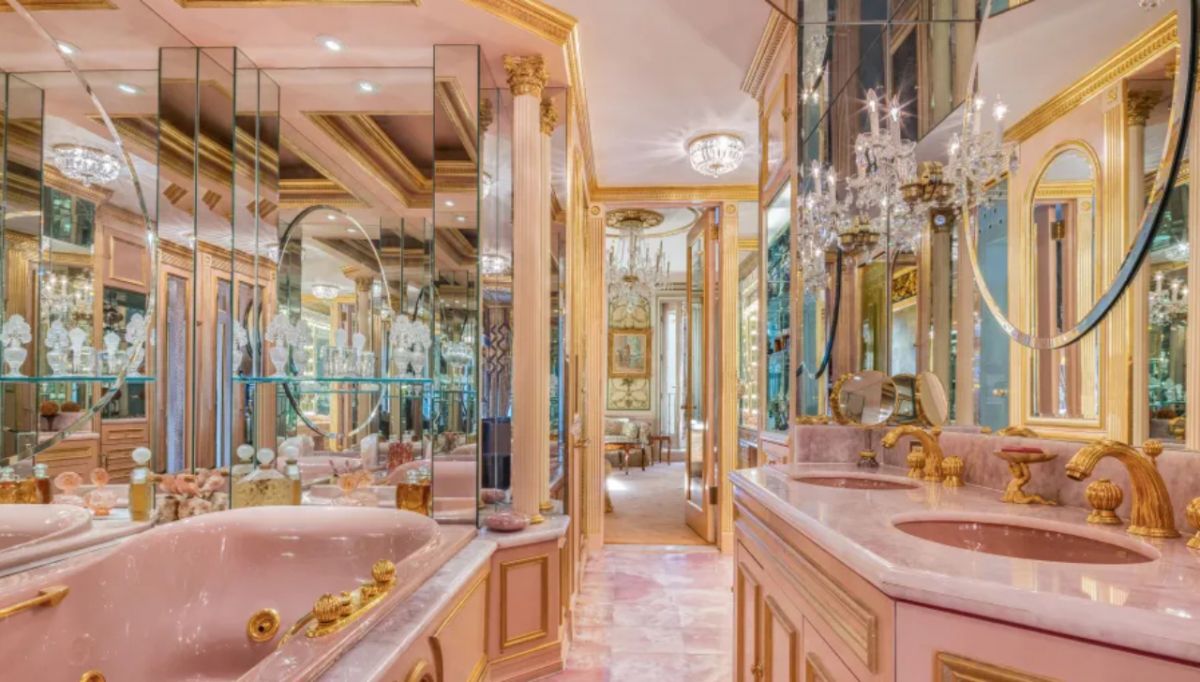Así era la lujosa mansión de Ivana, la primera esposa de Donald Trump: seis pisos, decoración de lujo y un precio millonario