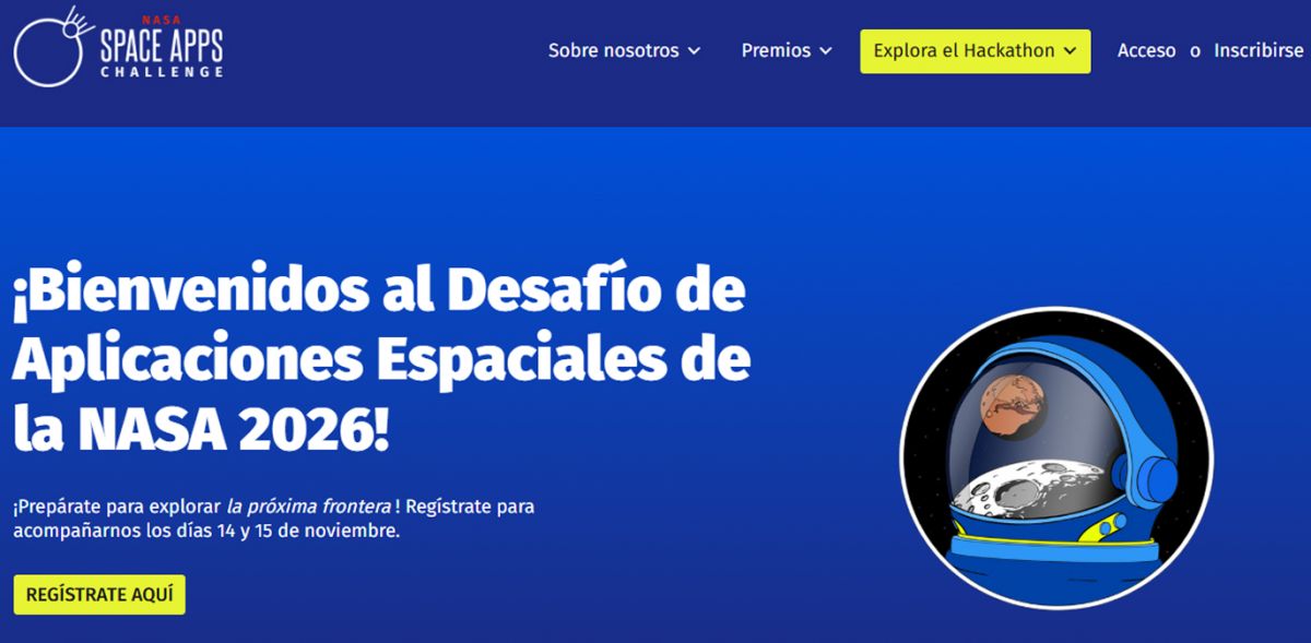 CONVOCATORIA. El desafío reúne cada año a participantes de distintos países para trabajar con datos abiertos de la NASA.