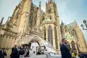 León XIV lanza un alegato por la paz en Europa, en su despedida de Francia