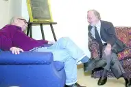 Recuerdos fotográficos: 2000. Sabato contó a LA GACETA que prefería pintar a escribir