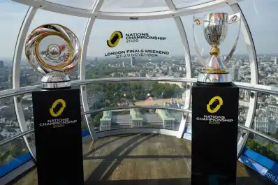 Nations Championship presentó los dos trofeos que estarán en juego en las finales
