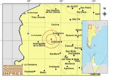 Volvió a temblar el sur de Salta: dónde fue el epicentro y qué magnitud tuvo