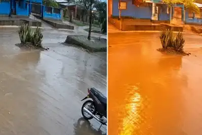 Tormenta en Tucumán: un rayo impactó sobre una vivienda en Delfín Gallo y quedó registrado por las cámaras