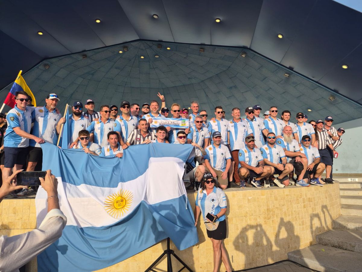 EQUIPO. La delegación argentina llevó numerosos competidores. Maldonado participó en la categoría principal.