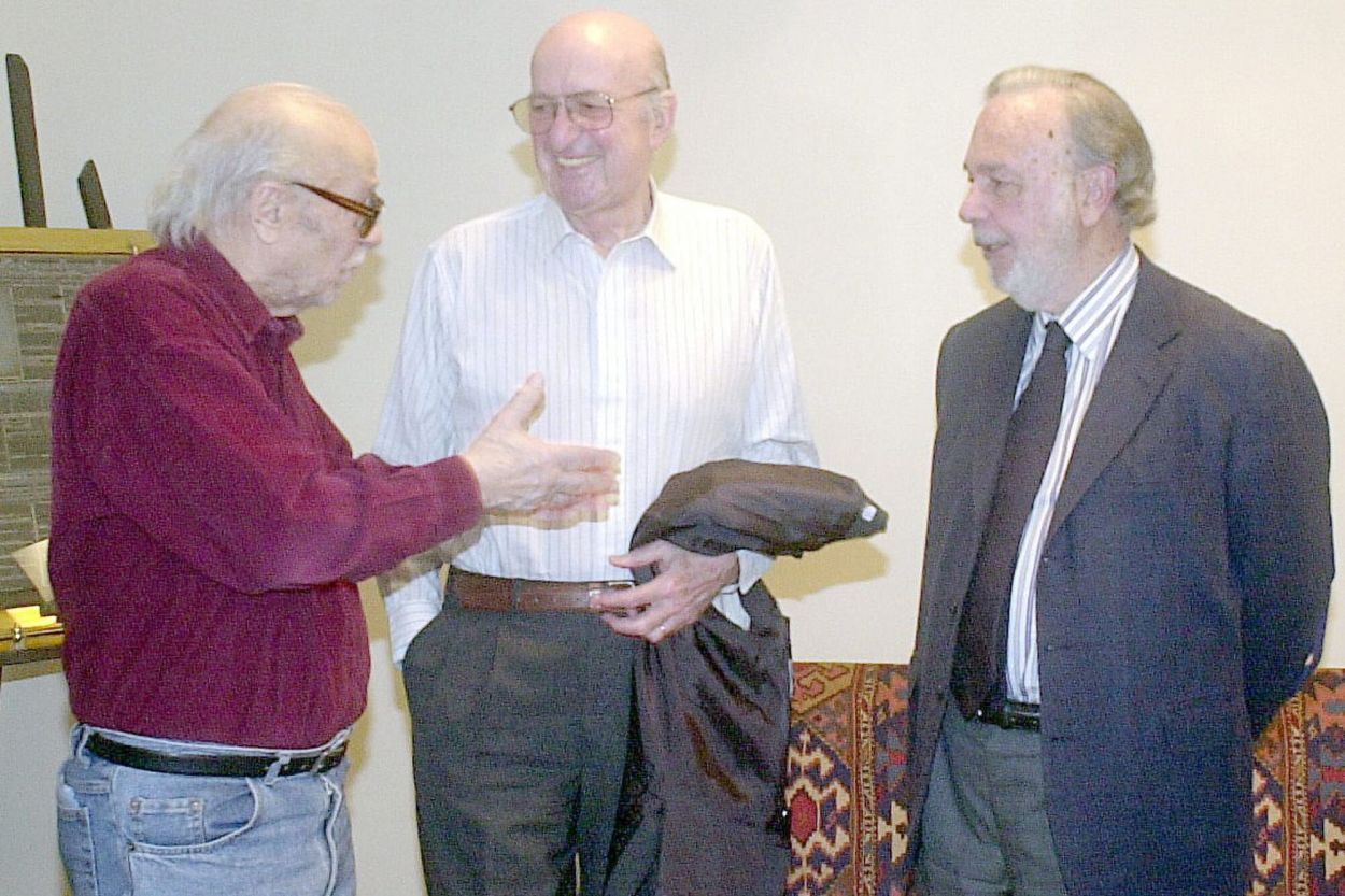 Recuerdos fotográficos: 2000. Sabato contó a LA GACETA que prefería pintar a escribir