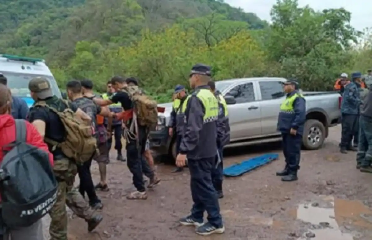 Encontraron sanos a los dos jóvenes extraviados en el paraje Aguas Chiquitas
