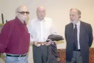 Recuerdos fotográficos: 2000. Sabato contó a LA GACETA que prefería pintar a escribir