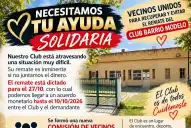 El Club Barrio Modelo está al borde del remate y los vecinos organizan una colecta para salvarlo