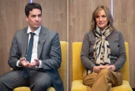 Ni saludo ni charla: el frío cruce entre Adrián Ravier y Malena Galmarini en LA GACETA