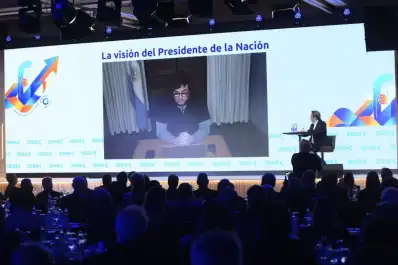 62° Coloquio de IDEA: Milei les habló en modo electoral a los empresarios