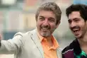 La tierna foto de Ricardo Darín haciendo dormir a su nieto Dante: El abuelo