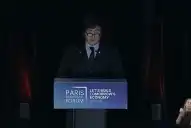 Javier Milei, en Francia: Si logramos la reelección el riesgo país se va a desplomar