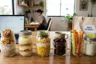Cinco snacks saludables para llevar en el bolso o la cartera al trabajo