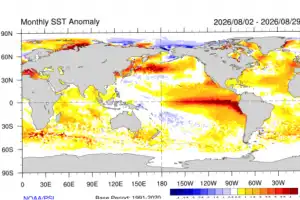 “Súper” Niño 2026: el fenómeno climático alcanzará su fase más crítica en octubre