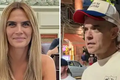 Robbie Williams recordó a Amalia Granata en pleno show y el público reaccionó de inmediato