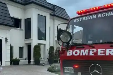 Susto para Leandro Paredes: controlaron un incendio en su casa