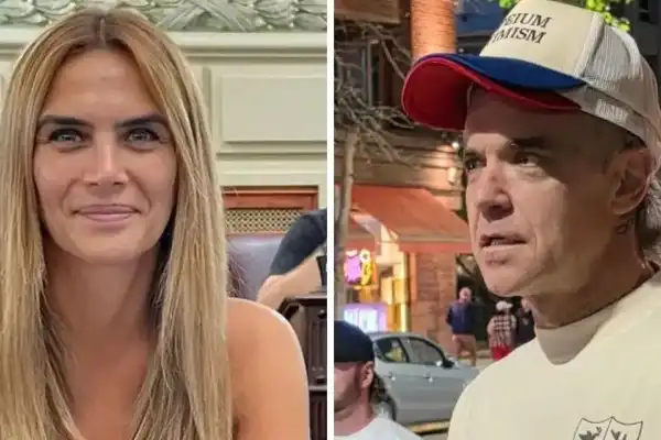 Amalia Granata habló con Moria Casán sobre su visita al hotel donde se alojaba Robbie Williams