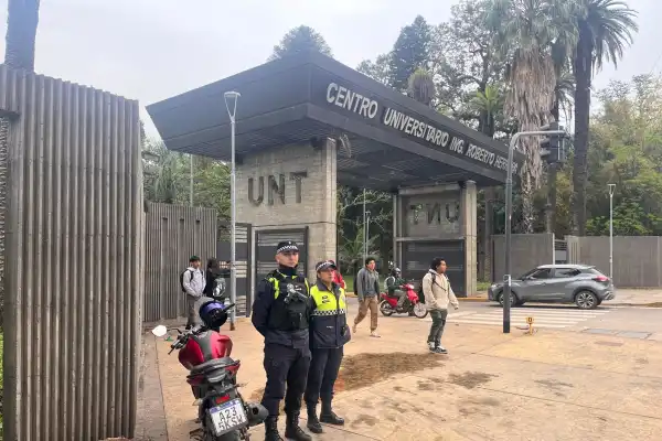 Por una amenaza, la UNT reforzó la seguridad en sus facultades