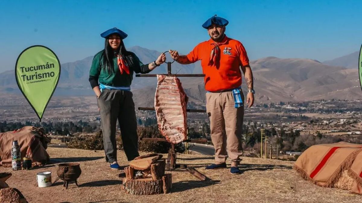 EN TAFÍ DEL VALLE. Este sábado hay una nueva edición del Torneo Nacional e Internacional de Asado a la Estaca.