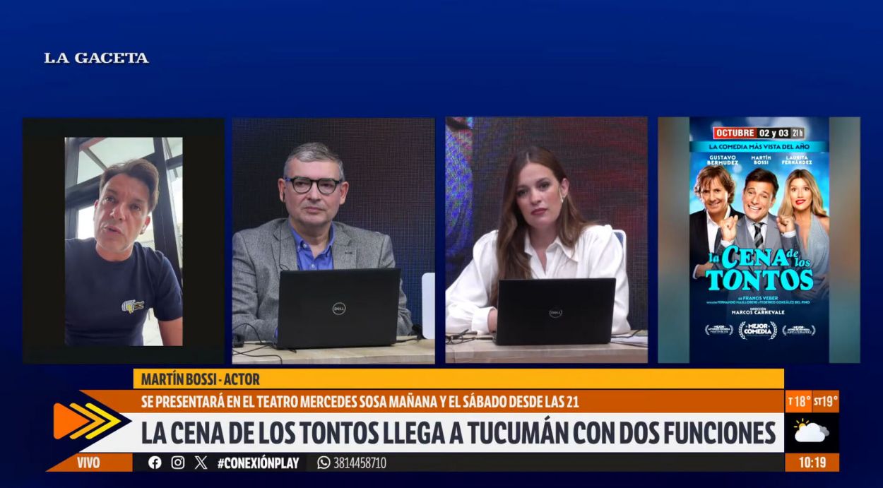REFLEXIÓN. “Mi vida fue una desmesura tan linda”, celebró Martín Bossi.