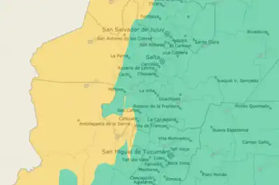 Alerta amarilla: cinco provincias del norte esperan tormentas, granizo, nevadas y fuertes vientos