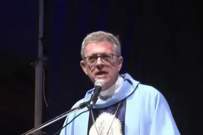 García Cuerva, en Luján: Las heridas de la descalificación y la intolerancia están infectando el corazón del pueblo