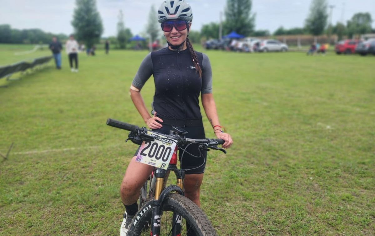 BUEN PRESENTE.  Juliana Díaz se impuso en la categoría Damas Elite en El Cercado.