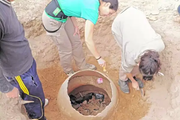 Choromoro: la lluvia reveló piezas arqueológicas