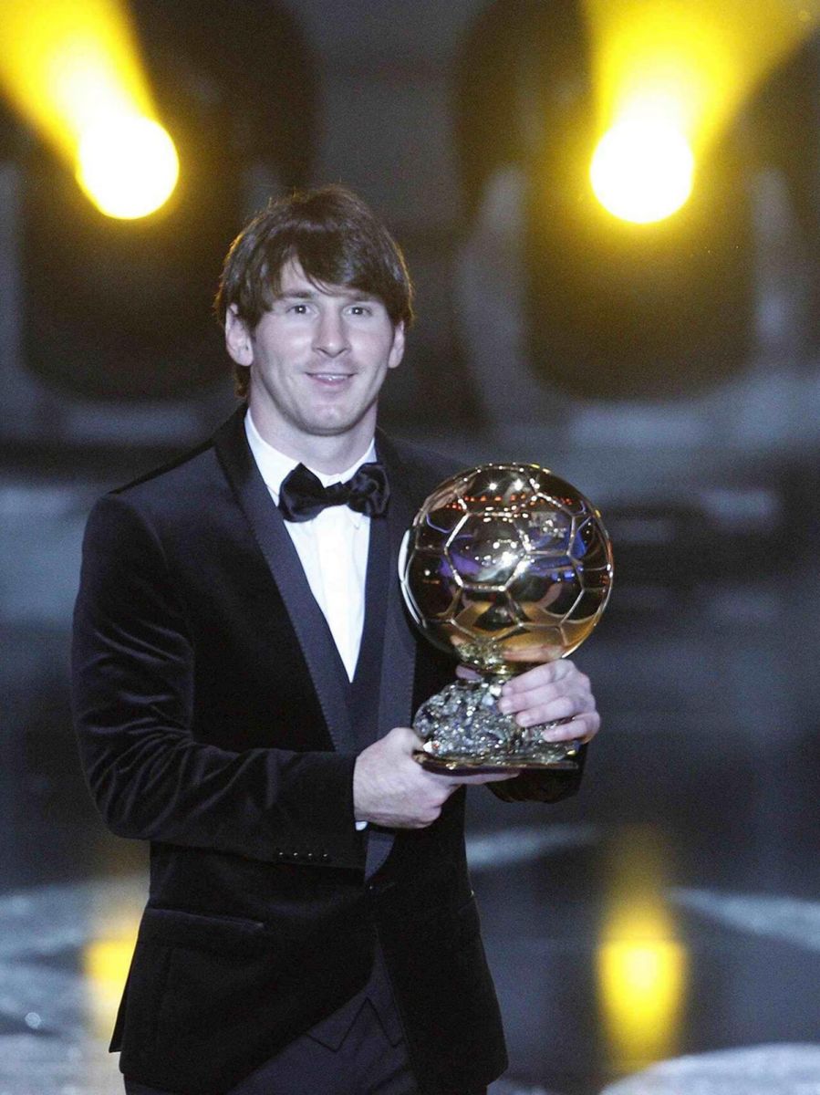 Los looks de Messi a lo largo de sus ocho Balones de Oro