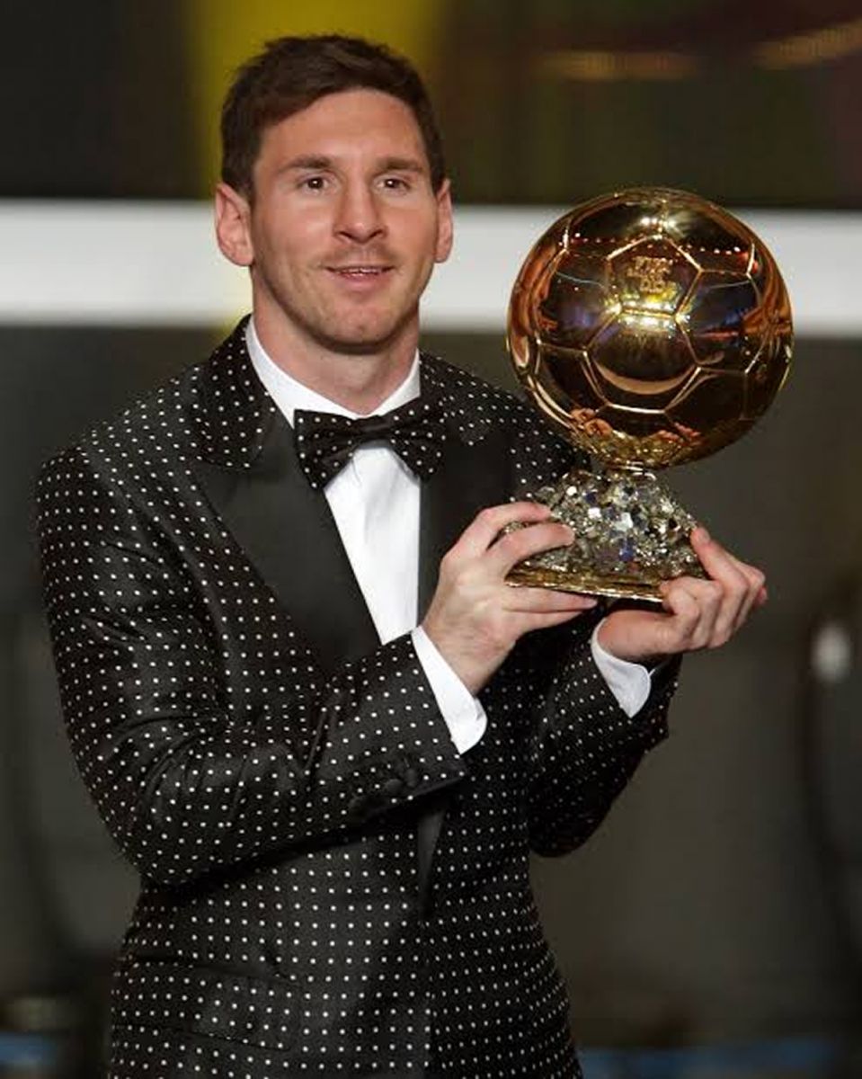 Los looks de Messi a lo largo de sus ocho Balones de Oro