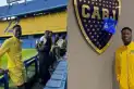 Benín aprovechó su visita a la Argentina y recorrió La Bombonera antes de enfrentar a Messi