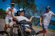 Juegan al rugby inclusivo en Los Tarcos y ahora correrán juntos los 21K LA GACETA