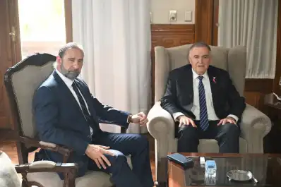 Jaldo, con Fernando Juri, Germán Alfaro y la agenda de San Miguel de Tucumán