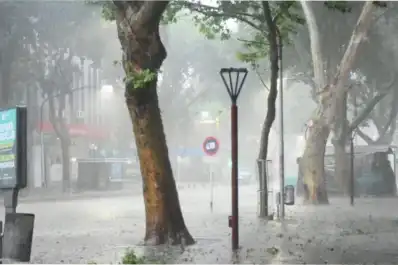 Alerta amarilla y naranja por viento Zonda, nevadas y tormentas: advierten un fuerte contraste climático en seis provincias