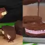 Alfajor de chocolate helado relleno de dulce de leche: el postre bomba para el verano