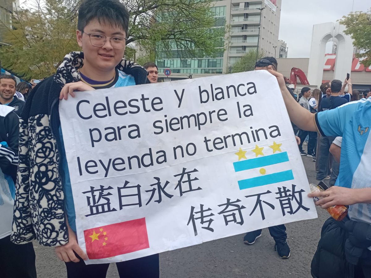 ORIENTAL. Taiwan dijo presente, gracias a que Ari estuvo en el Monumental.