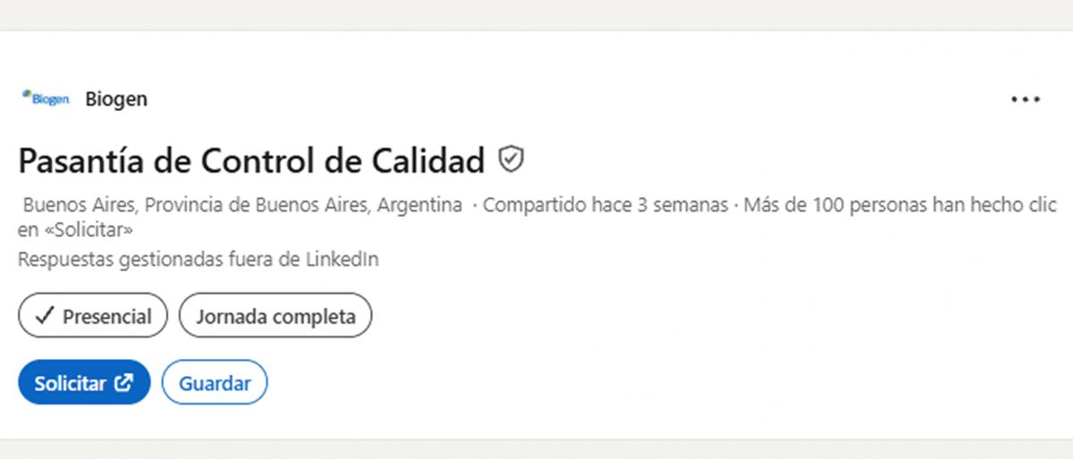 POSTULACIÓN. Los candidatos deben indicar en el CV el año que cursan.